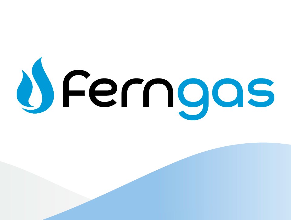 Ferngas Hintergrund Logo Ferngas Hintergrund Logo